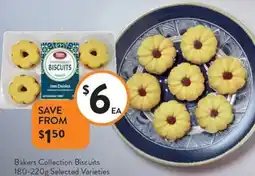 Foodworks Bakers Collection Biscuits offer