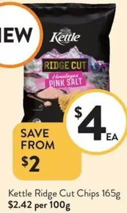 Foodworks Kettle Ridge Cut Chips offer
