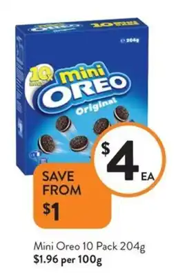 Foodworks Mini Oreo offer