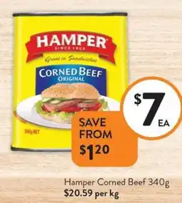 Foodworks Hamper Corned Beef offer