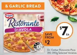 Foodworks Dr. Oetker Ristorante Pizza offer