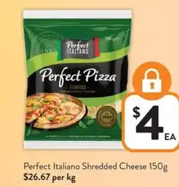 Foodworks Perfect Italiano Shredded Cheese offer