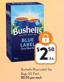 Foodworks Bushells Blue Label Tea Bags offer