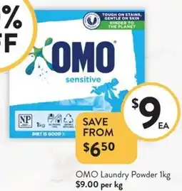 Foodworks OMO Laundry Powder offer