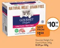 Foodworks Gourmet Delight Cat Food offer