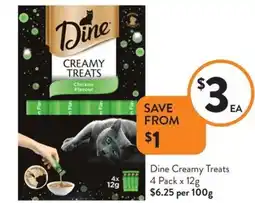 Foodworks Dine Creamy Treats offer