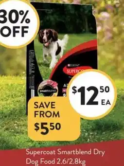 Foodworks Supercoat Smartblend Dry Dog Food offer