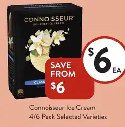 Foodworks Connoisseur Ice Cream offer