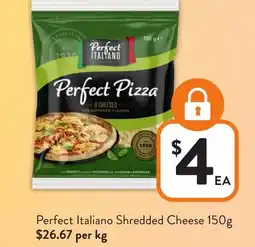 Foodworks Perfect Italiano Shredded Cheese offer