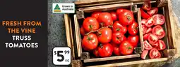 Foodworks Fresh from the vine truss tomatoes offer