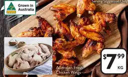Foodworks Australian Fresh Chicken Wings offer