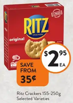Foodworks Ritz Crackers offer