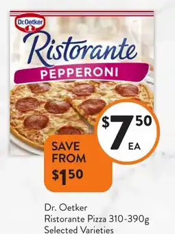 Foodworks Dr.Oetker Ristorante Pizza offer
