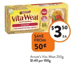 Foodworks Arnott's Vita-Weat offer