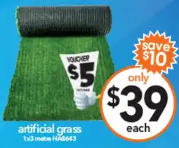 Cheap as Chips artificial grass offer
