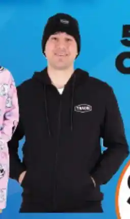 Cheap as Chips Tradie zip up hoodie offer