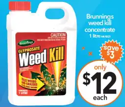 Cheap as Chips Brunnings weed kill concentrate offer