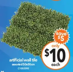 Cheap as Chips artificial wall tile assorted offer