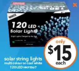 Cheap as Chips solar string lights offer