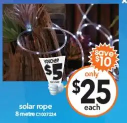 Cheap as Chips solar rope offer
