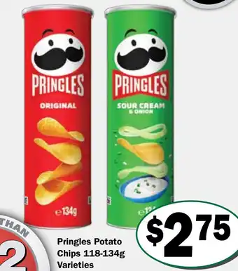 Friendly Grocer Pringles Potato Chips offer