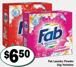 Fab Laundry Powder