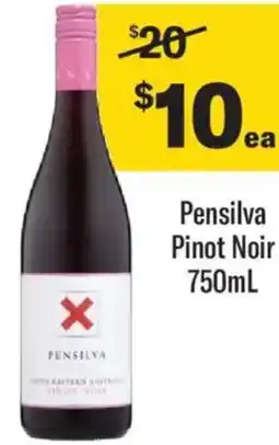 Liquorland Pensilva Pinot Noir offer