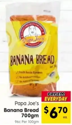 Spar Banana Bread offer