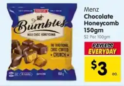 Spar Chocolate Honeycomb offer