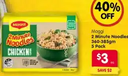 Spar Maggi 2 Minute Noodles offer