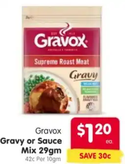 Spar Gravy or Sauce Mix offer