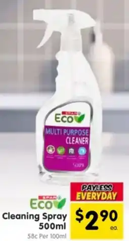 Spar Eco Cleaning Spray offer
