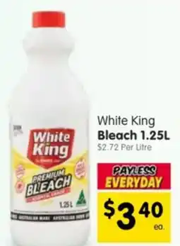 Spar White King Bleach offer