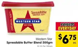 Spar Spreadable Butter Blend offer