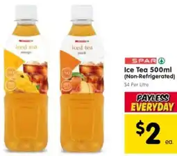 Spar Iced tea offer