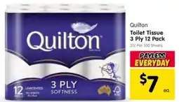 Spar Quilton Toilet Tissue offer