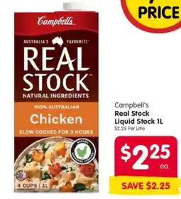 Spar Campbell's Real Stock Liquid Stock offer