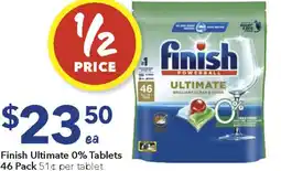 Ritchies Finish Ultimate 0% Tablets offer