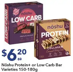 Ritchies Nōshu Protein+ or Low Carb Bar offer