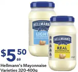 Ritchies Hellmann's Mayonnaise offer