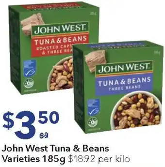 Ritchies John West Tuna & Beans offer