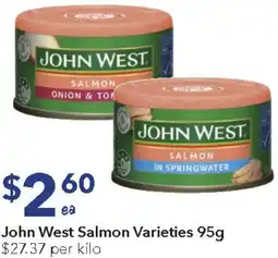 Ritchies John West Salmon offer