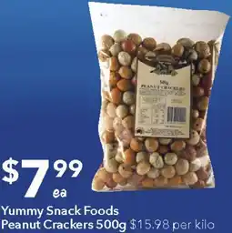 Ritchies Yummy Snack Foods Peanut Crackers offer