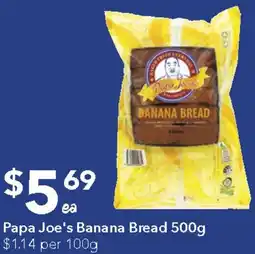Ritchies Papa Joe's Banana Bread offer