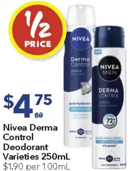 Ritchies Nivea Derma Control offer