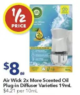 Ritchies Air Wick 2x More Scented Oil Plug-in Diffuser offer
