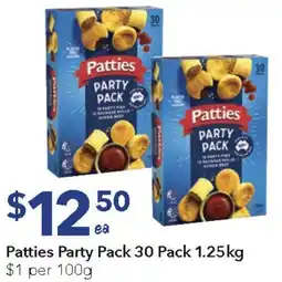 Ritchies Patties Party Pack offer