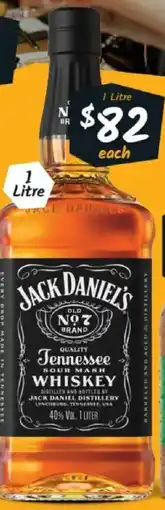 Cellarbrations Jack Daniel's Old No.7 Whiskey offer