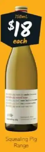 Cellarbrations Squealing Pig Range offer
