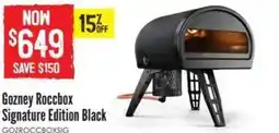 Barbeques Galore Gozney Roccbox Signature Edition Black offer